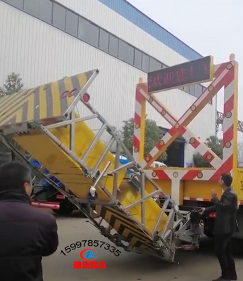 安全新升級，守護(hù)道路作業(yè)——東風(fēng)天錦CLW5100TFZD5型防撞緩沖車正式問世